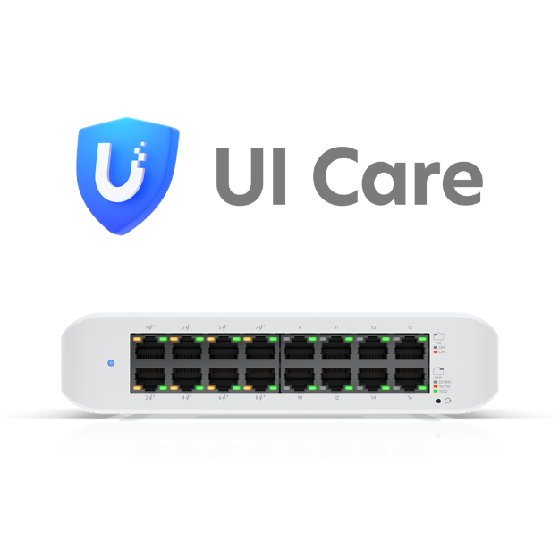 Picture of Ubiquiti Networks UICARE-USW-Lite-16-POE-D UI Care for USW-Lite-16-PoE