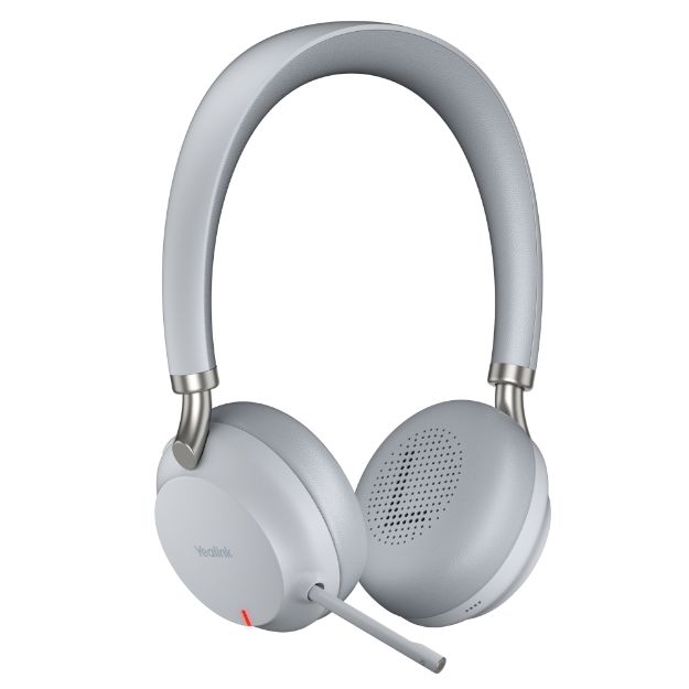 Picture of Yealink BH72-UC-GRY-C Classic Bluetooth Headset UC Gray USB-C